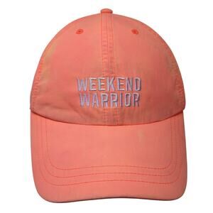 Weekend Warrior Slideback Hat Pink One Size Victoria's Secret PINK